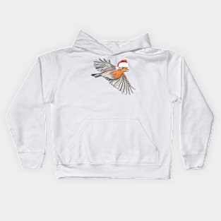 Christmas Robin Kids Hoodie